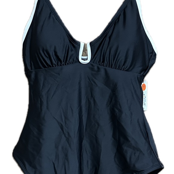 Women's U-Wire One Piece Swimsuit - Shade & Shore Black Large 12-14 - Picture 2 of 5